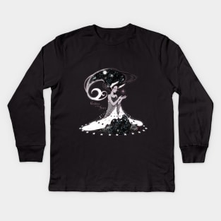 Goddess of the Stars Kids Long Sleeve T-Shirt